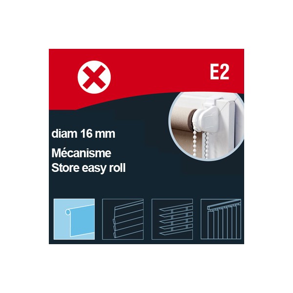 E2/ mécanisme store enrouleur easy d 16mm - MADECO