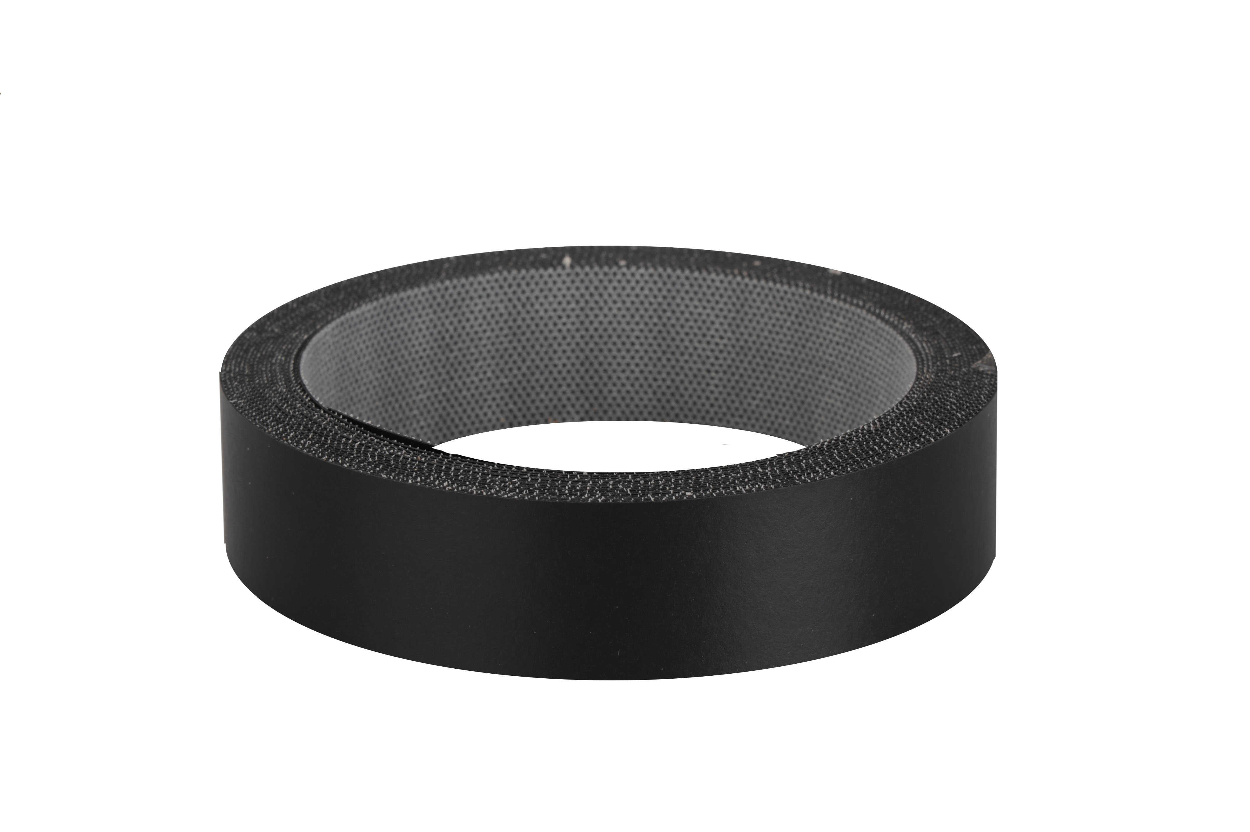 Bande de chant mélaminée noir 23mmx5ml