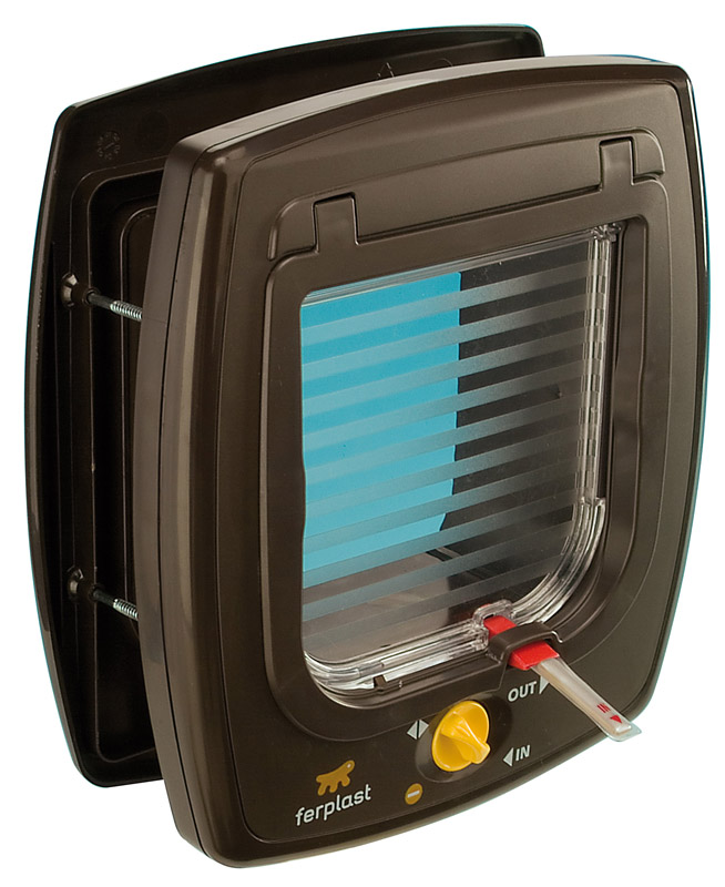 chatière swing 7 marron - FERPLAST