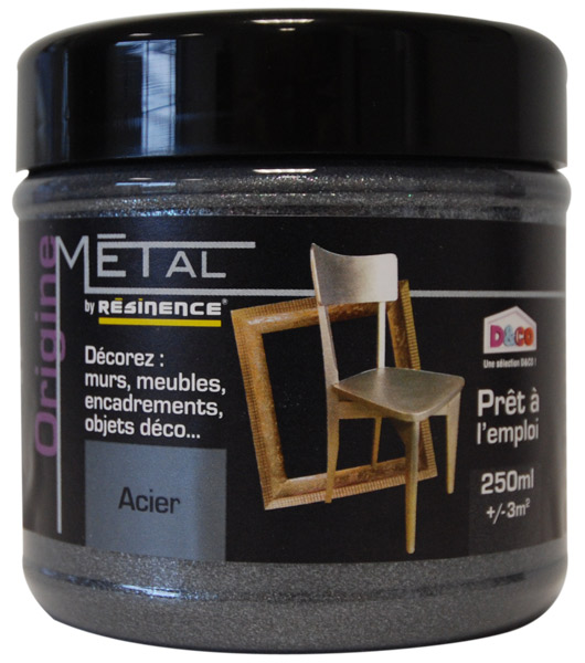 Résine multisupport origine métal 250 ml acier - RESINENCE