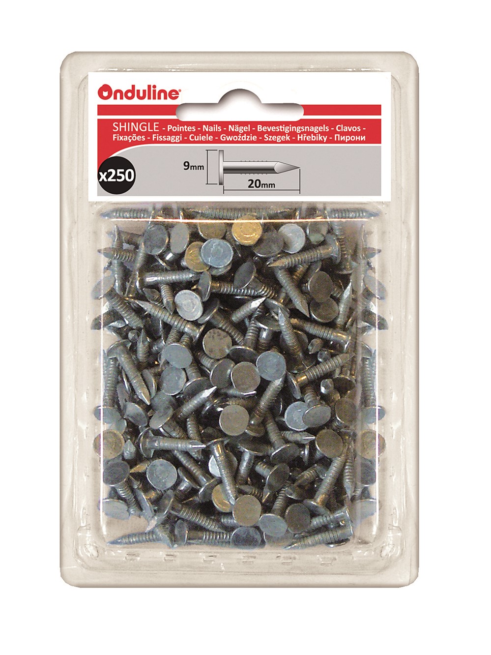 POINTES POUR BARDEAUX BITUMES - BARDOLINE - Couverture et bardage de petits abris de jardin - ONDULINE