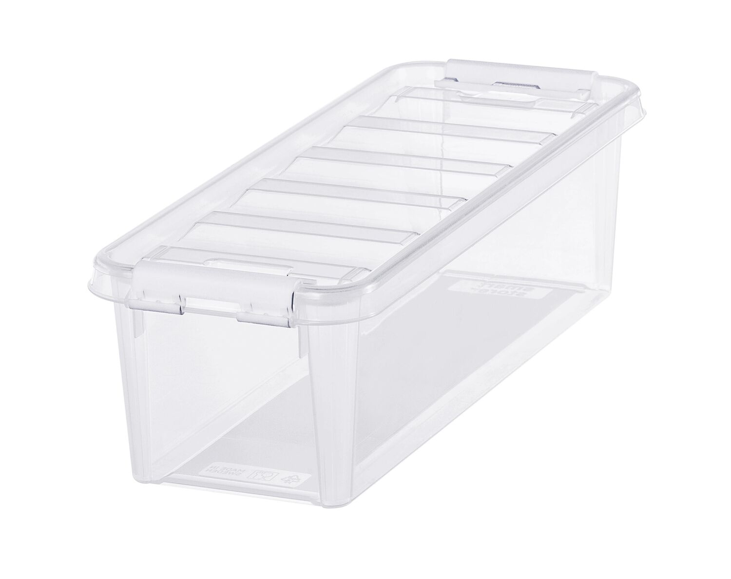Boîte rangement plastique 3,5L 38x14x11cm Classic 4 - SmartStore
