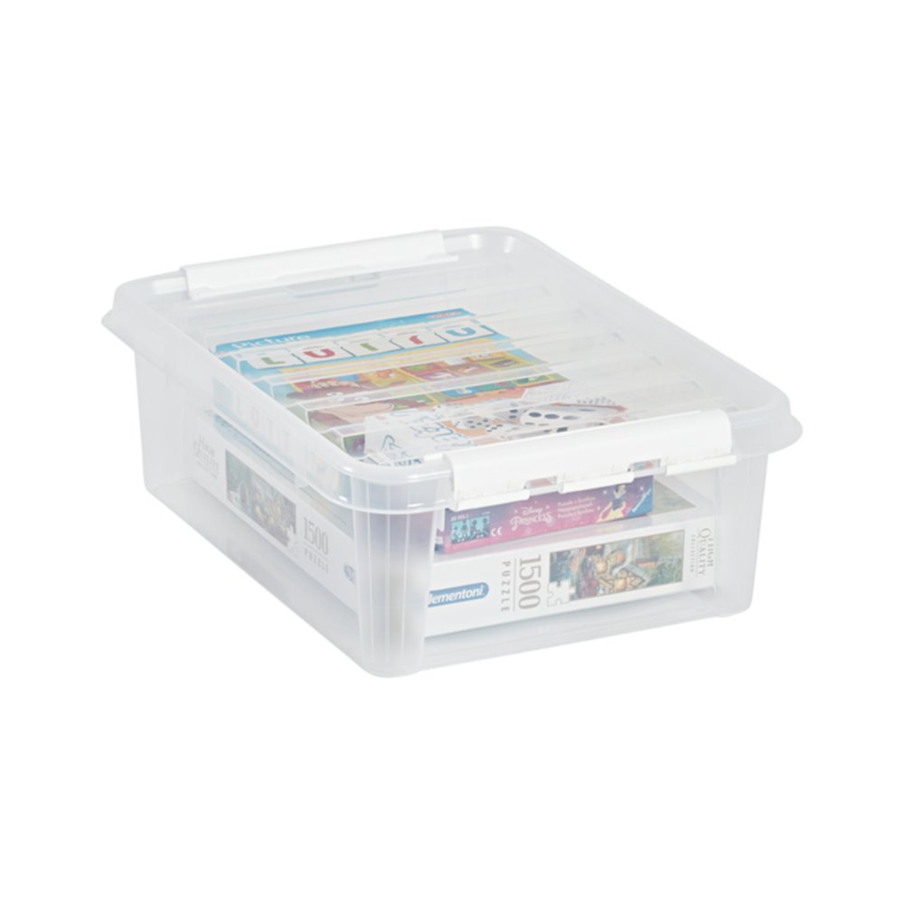 Boîte rangement plastique 21L 50x39x18cm Classic 24 - SmartStore