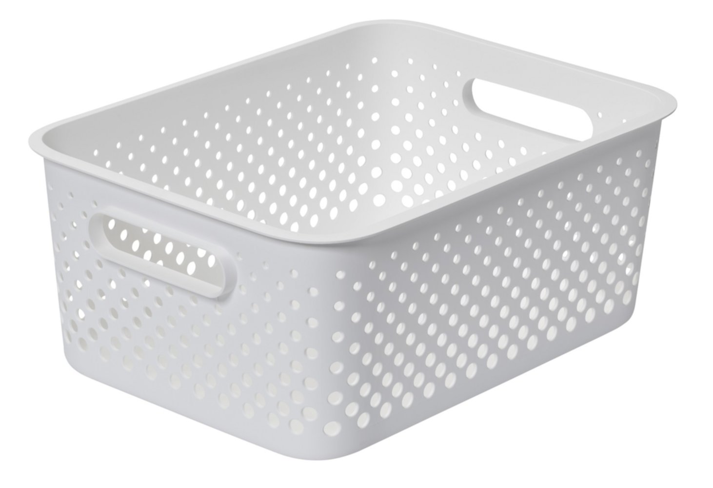Panier de rangement Essence blanc L - SMARTSTORE