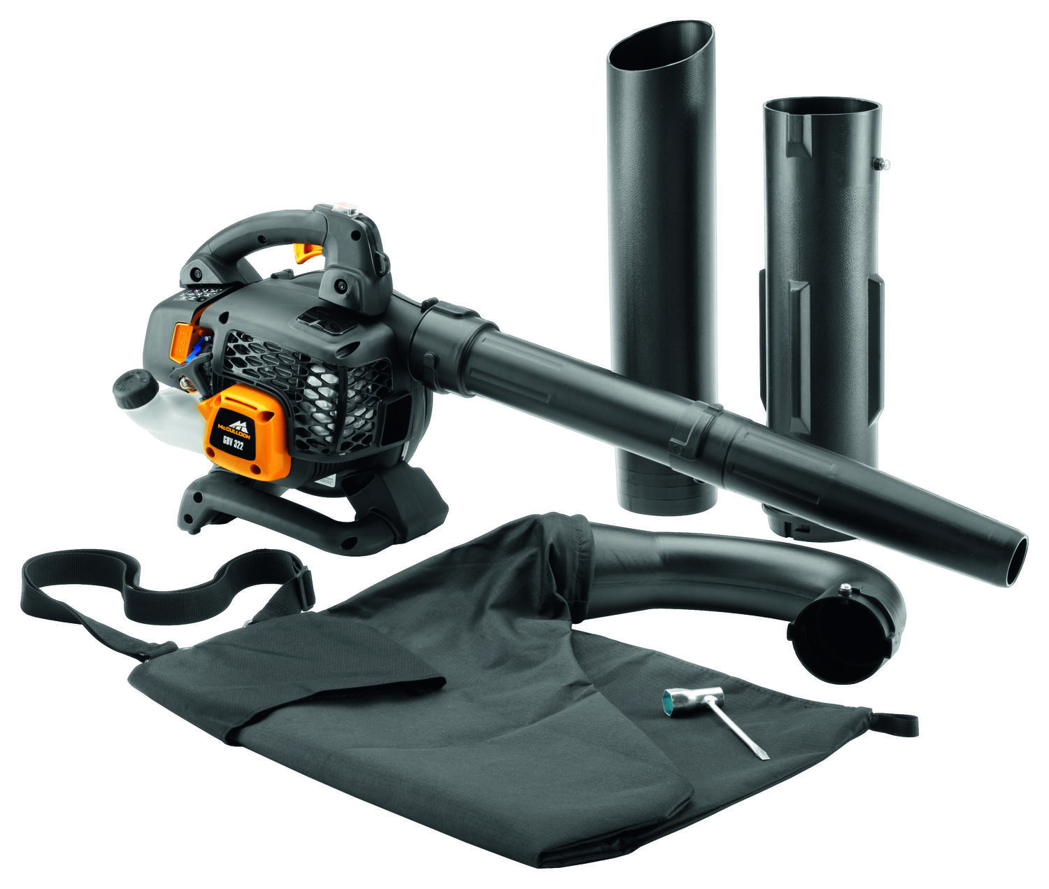 Aspirateur Souffleur Broyeur Thermique GBV322 0,8kW - McCULLOCH