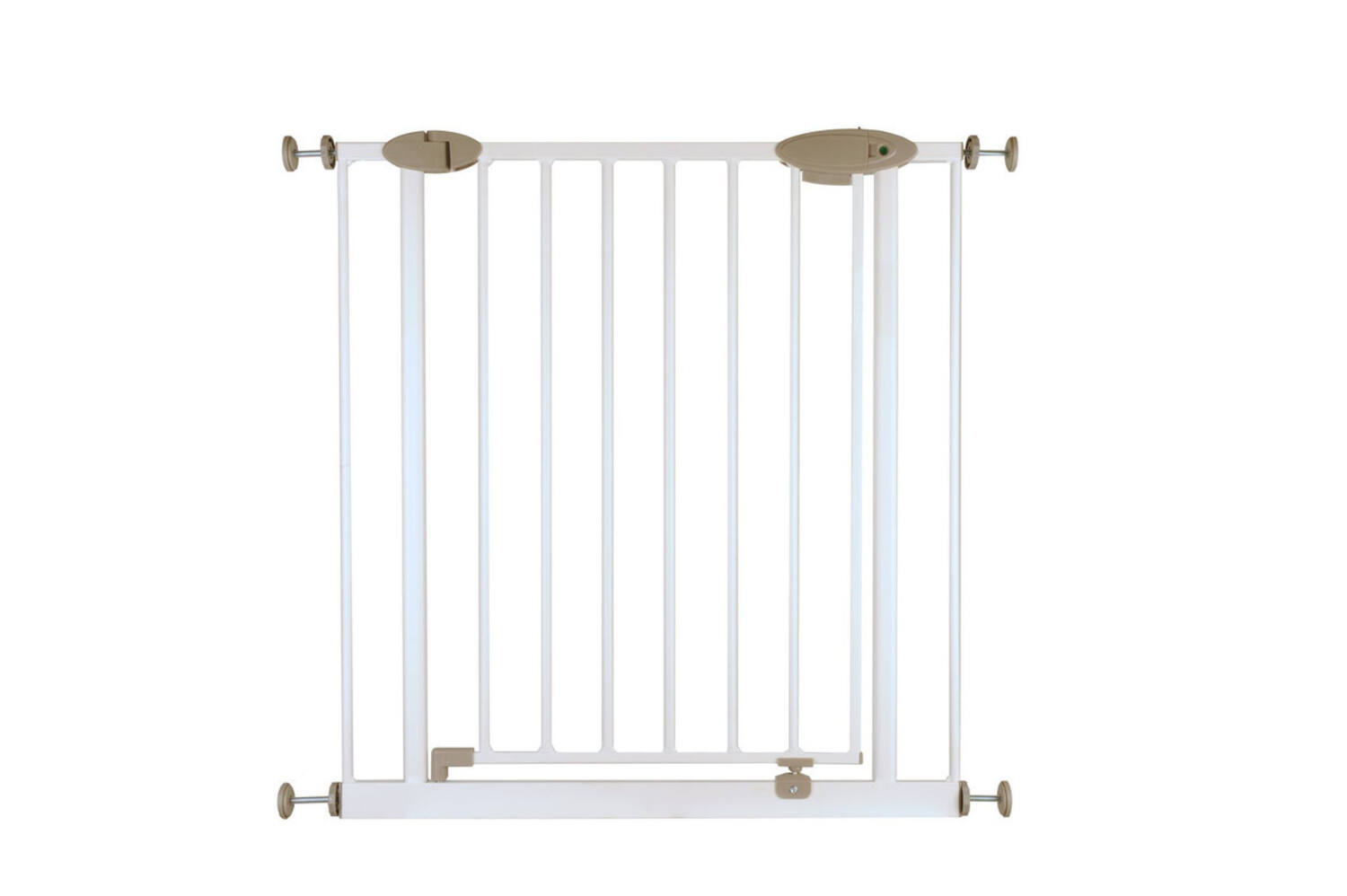 Barrière de sécurité enfant métal blanc Moka - SPTD