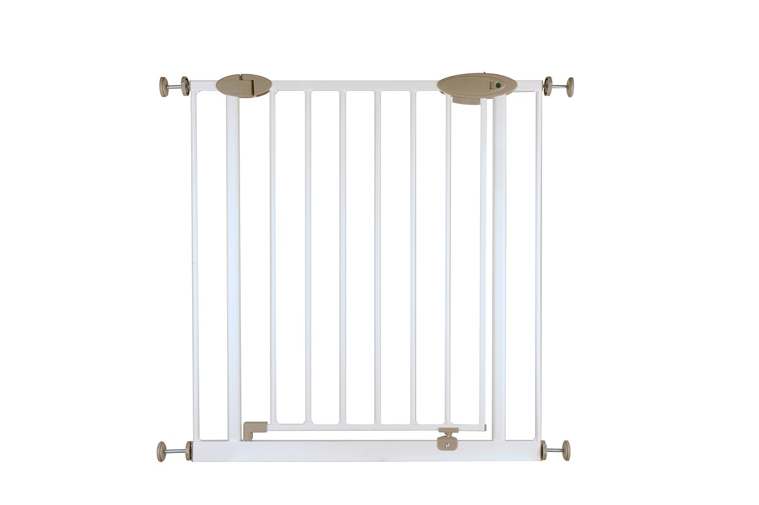 Barrière de sécurité enfant métal blanc Moka - SPTD