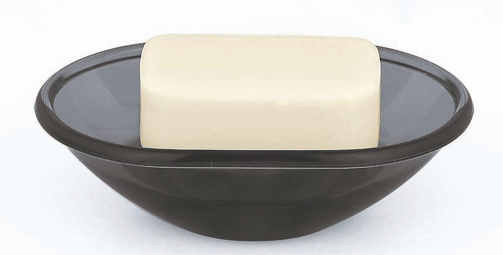 Porte-savon toronto dark grey polystyrène