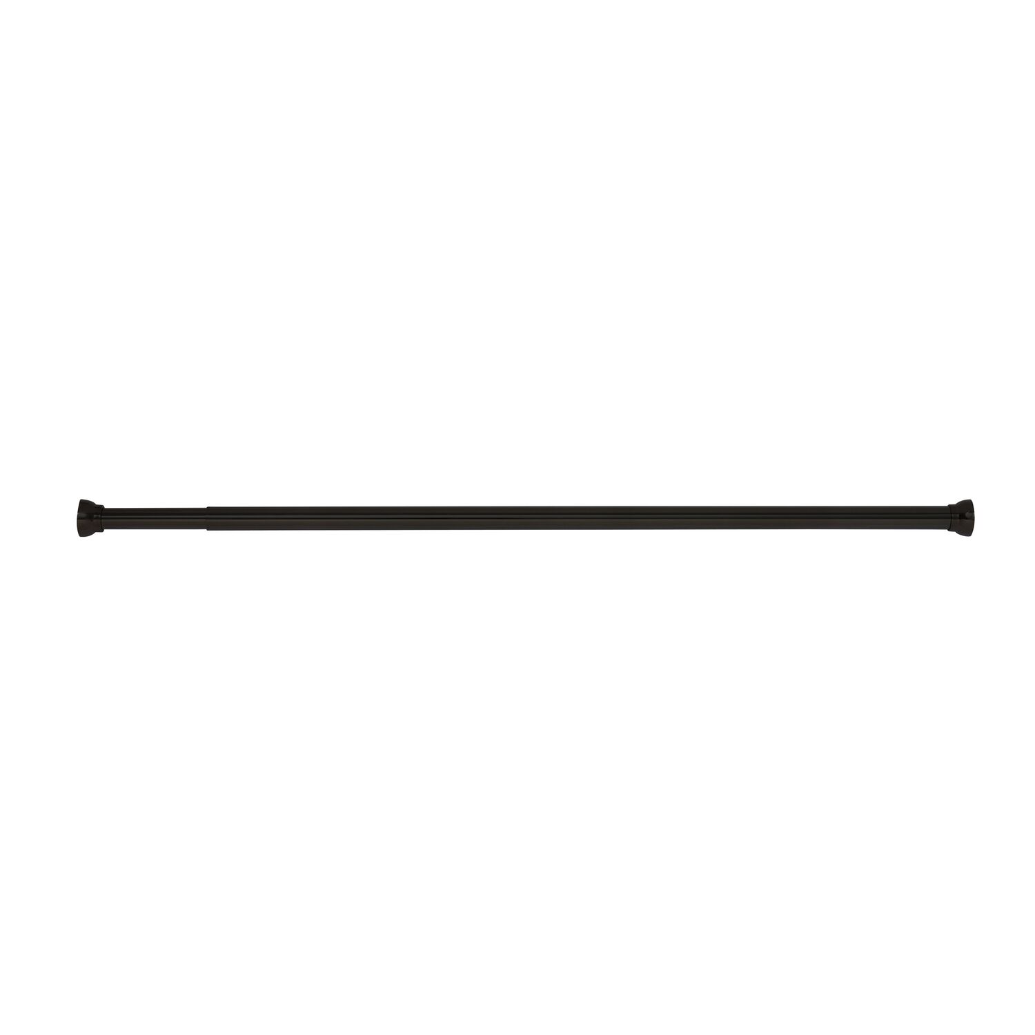 Barre de douche noire en aluminium 75-125cm - SPIRELLA
