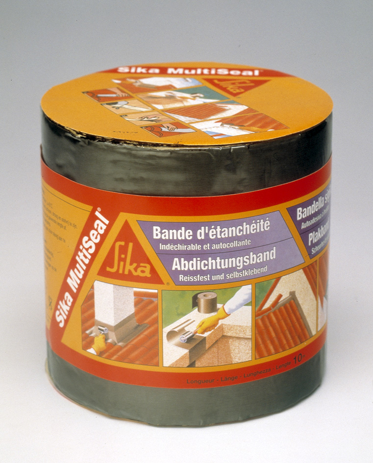 Bande d'étanchéité autocollante à froid Multiseal 10 cm x 3 m gris - SIKA