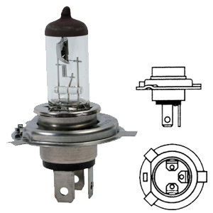 1 LAMPE H4 12V 60/55W LL