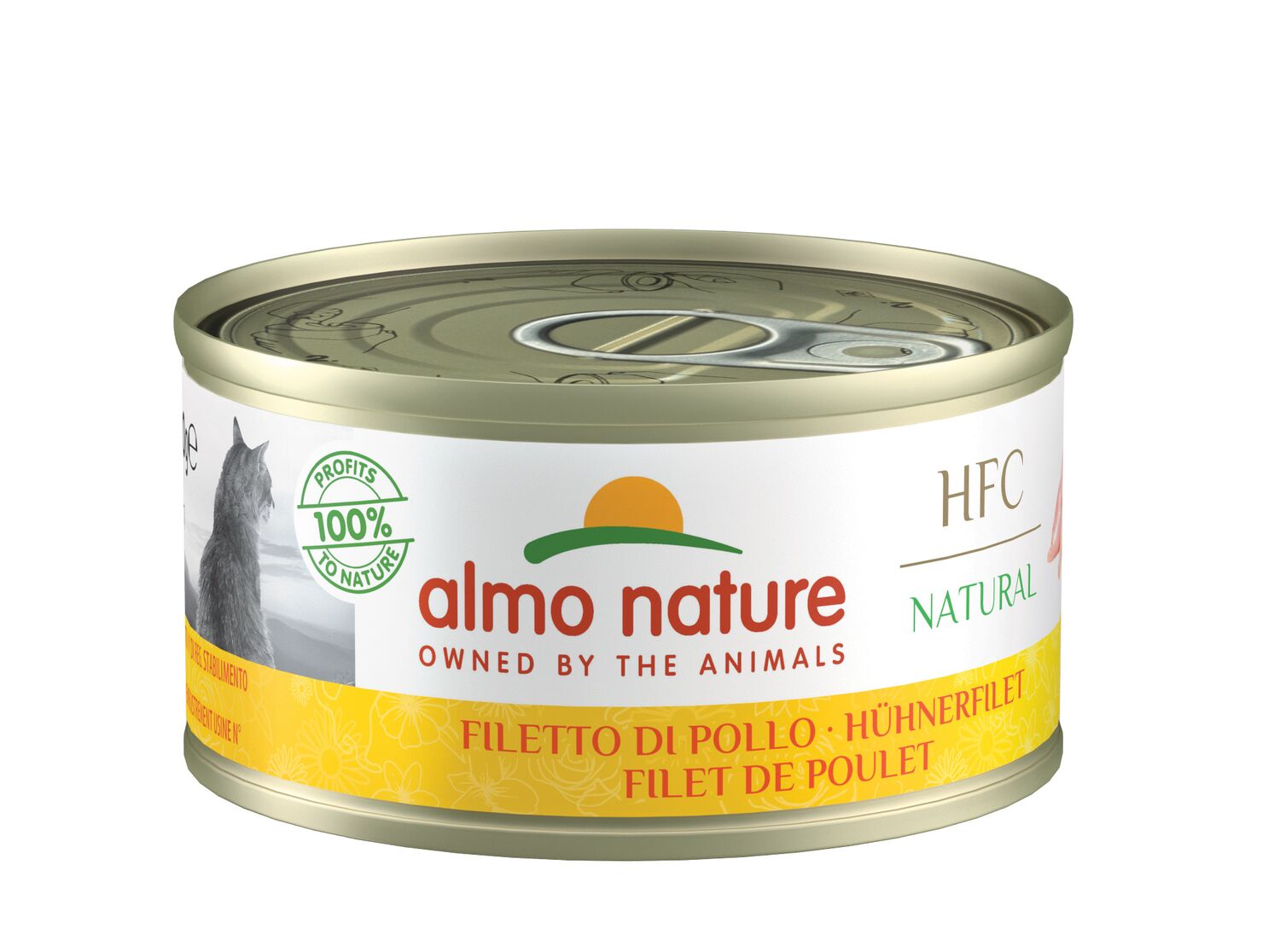Alimentation pour chat HFC Natural Filet De Poulet 70gr - ALMO NATURE