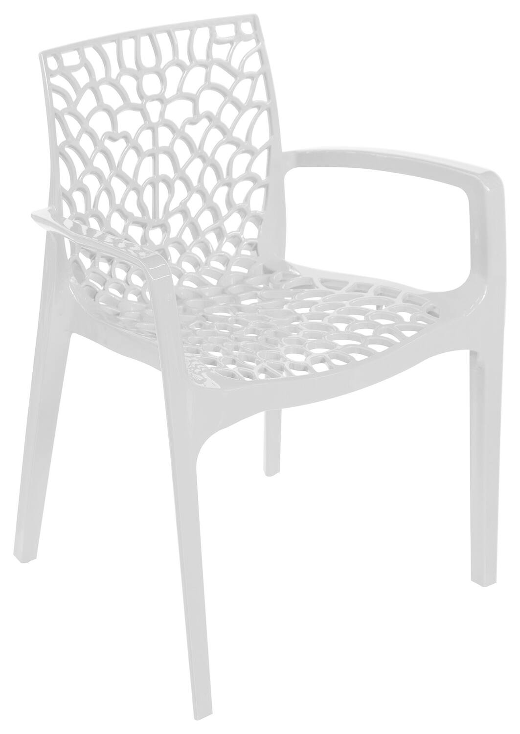 Fauteuil design Gruvyer blanc