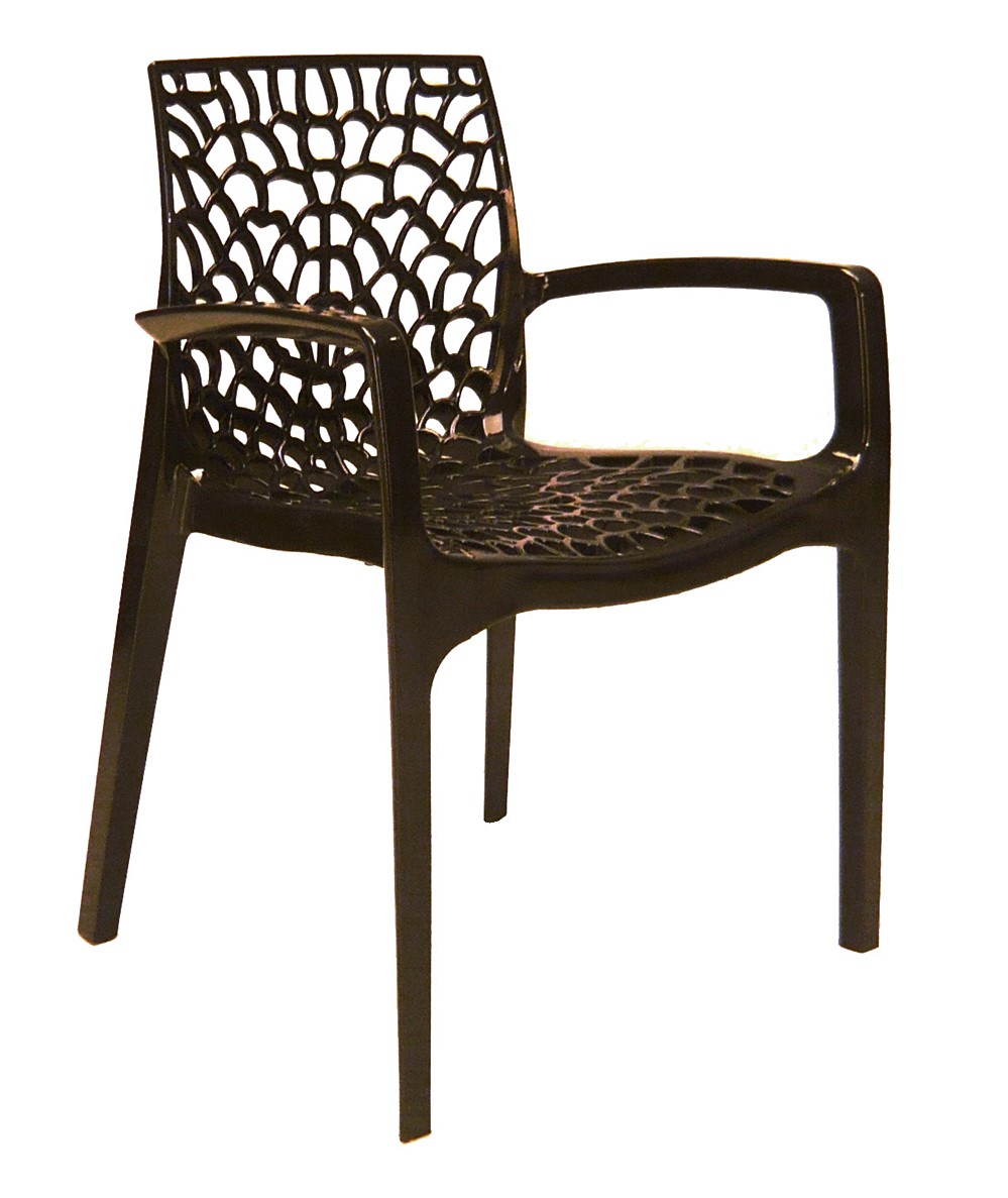 Fauteuil design Gruvyer anthracite