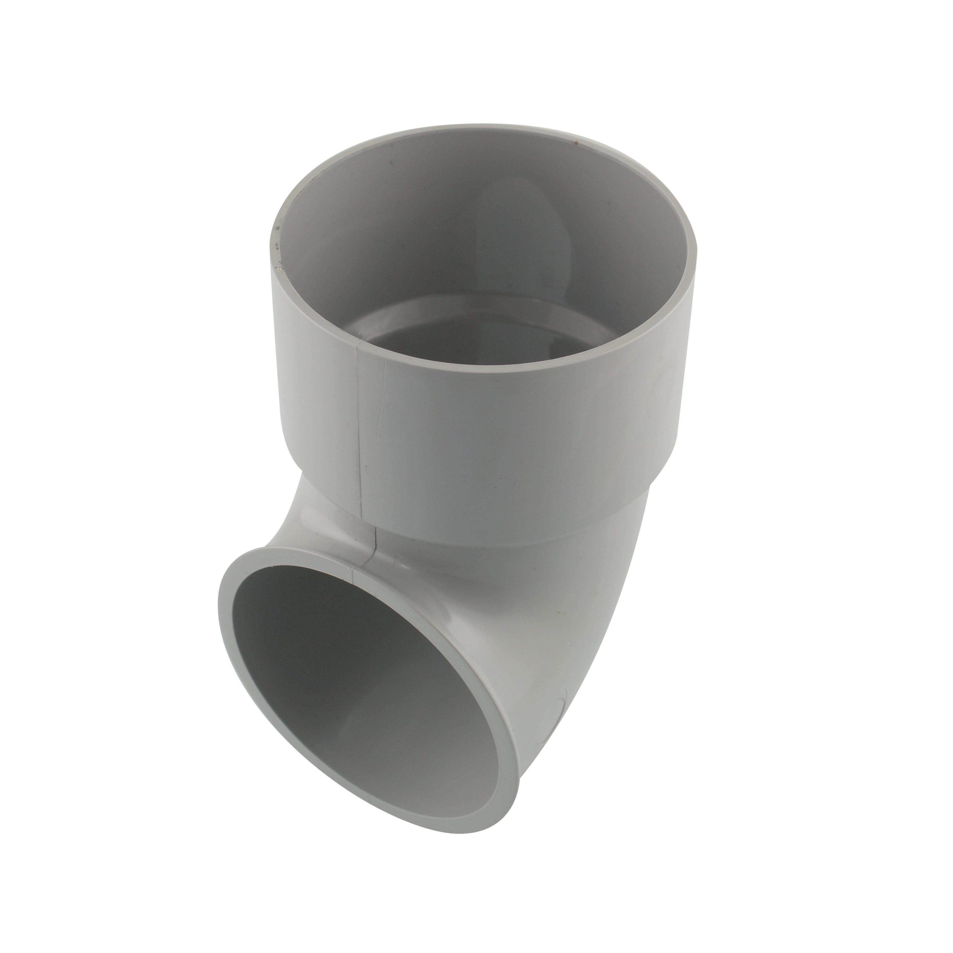 Pied de chute Ø80 gris - FITT