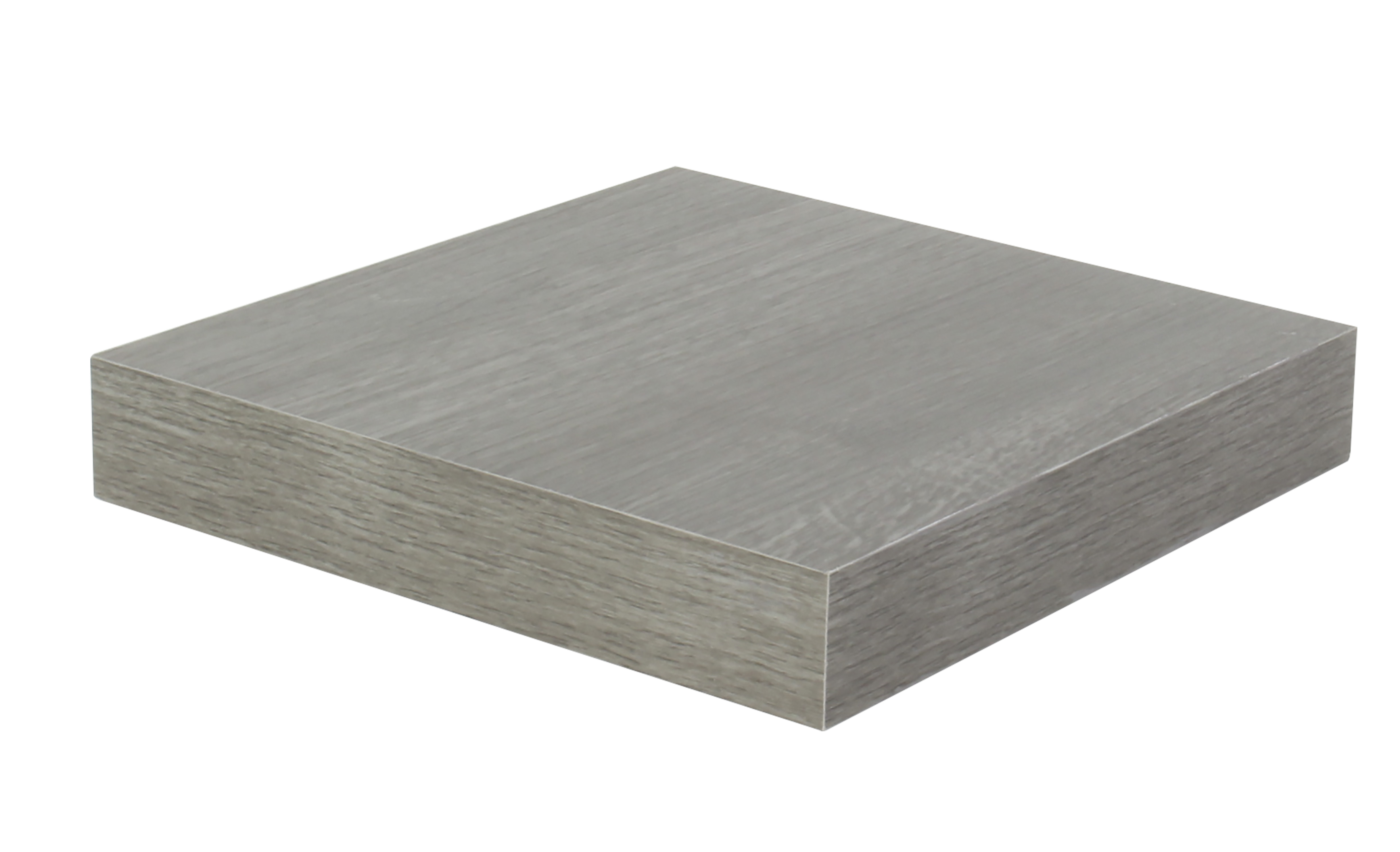 Etagère épaisse chêne anthracite  23x23.5 cmx38mm - DECO SYSTEM