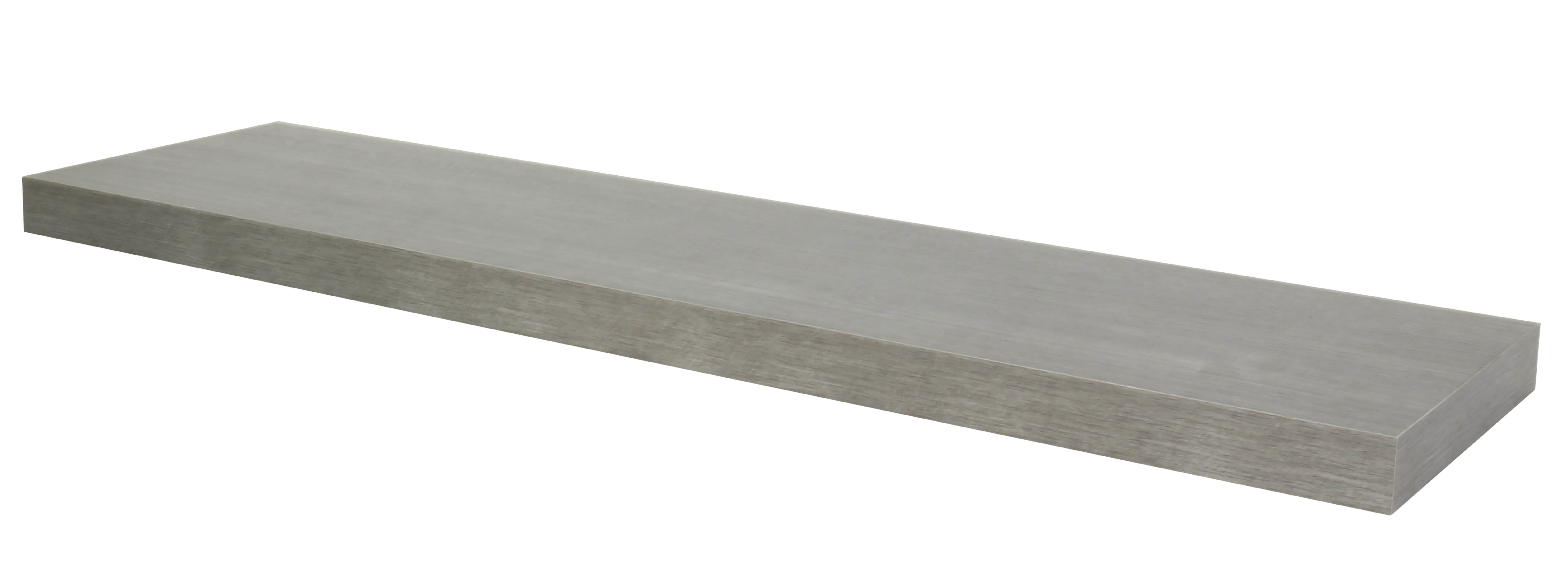 Etagère épaisse chêne anthracite  90 x23.5 cmx38mm - DECO SYSTEM