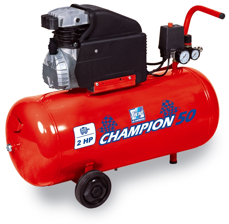 Compresseur cuve 50L débit 125L/min. 8bars - FIAC