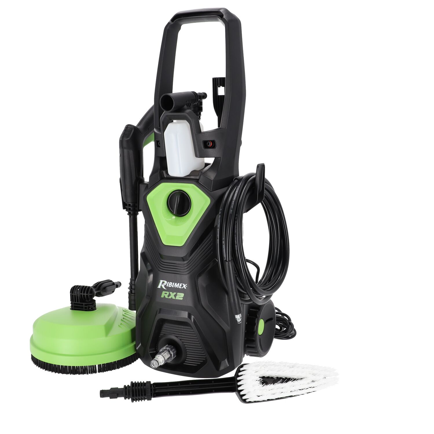 Nettoyeur haute pression RX2 130 bars + brosse et accessoires - RIBIMEX