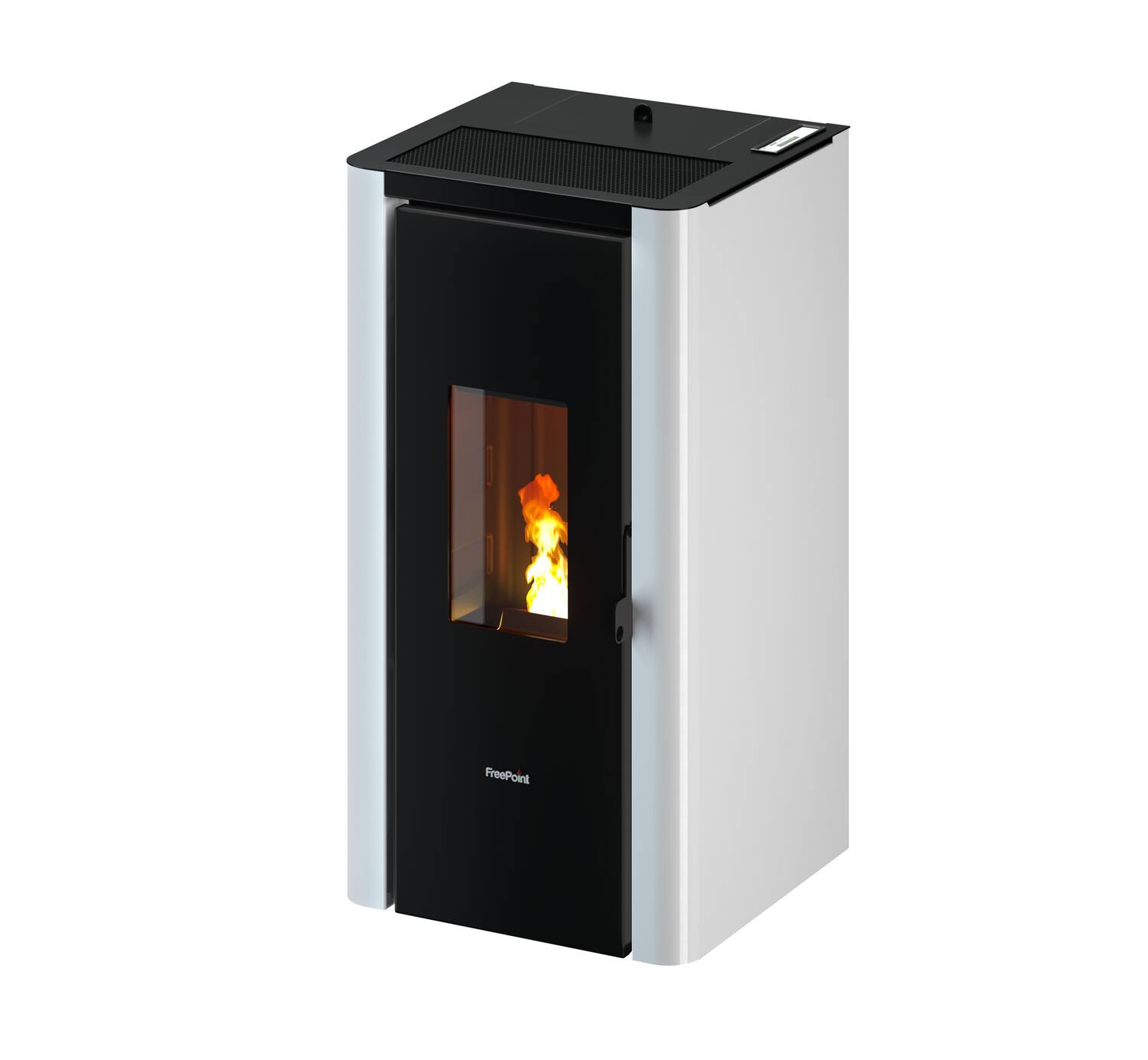 Poêle à granulés de bois Indigo 7kW blanc - FREEPOINT