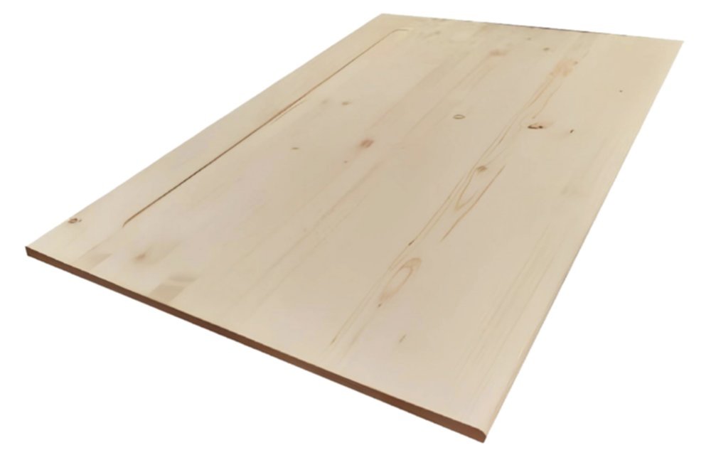 Plateau en sapin brut 150x70cm Ep.18mm