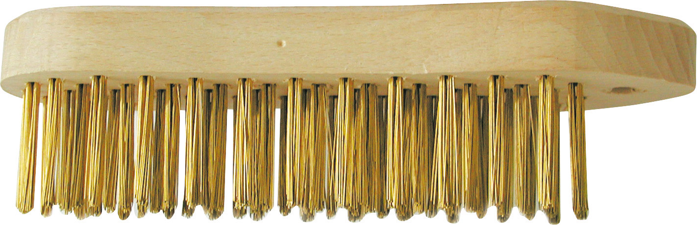 Brosse violon fils acier laitonné - SCID