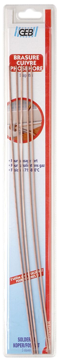 BRASURE FORT CUIVRE PHOSPHORE