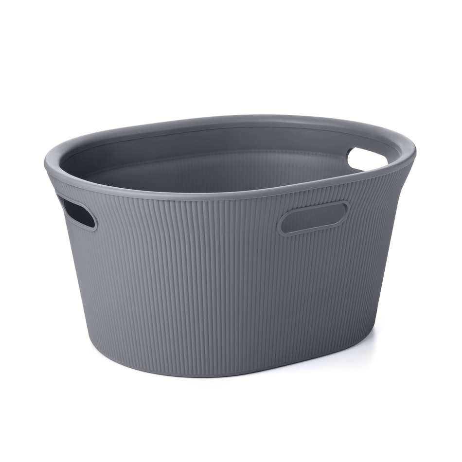 Panier à Linge Baobab Gris Anthracite