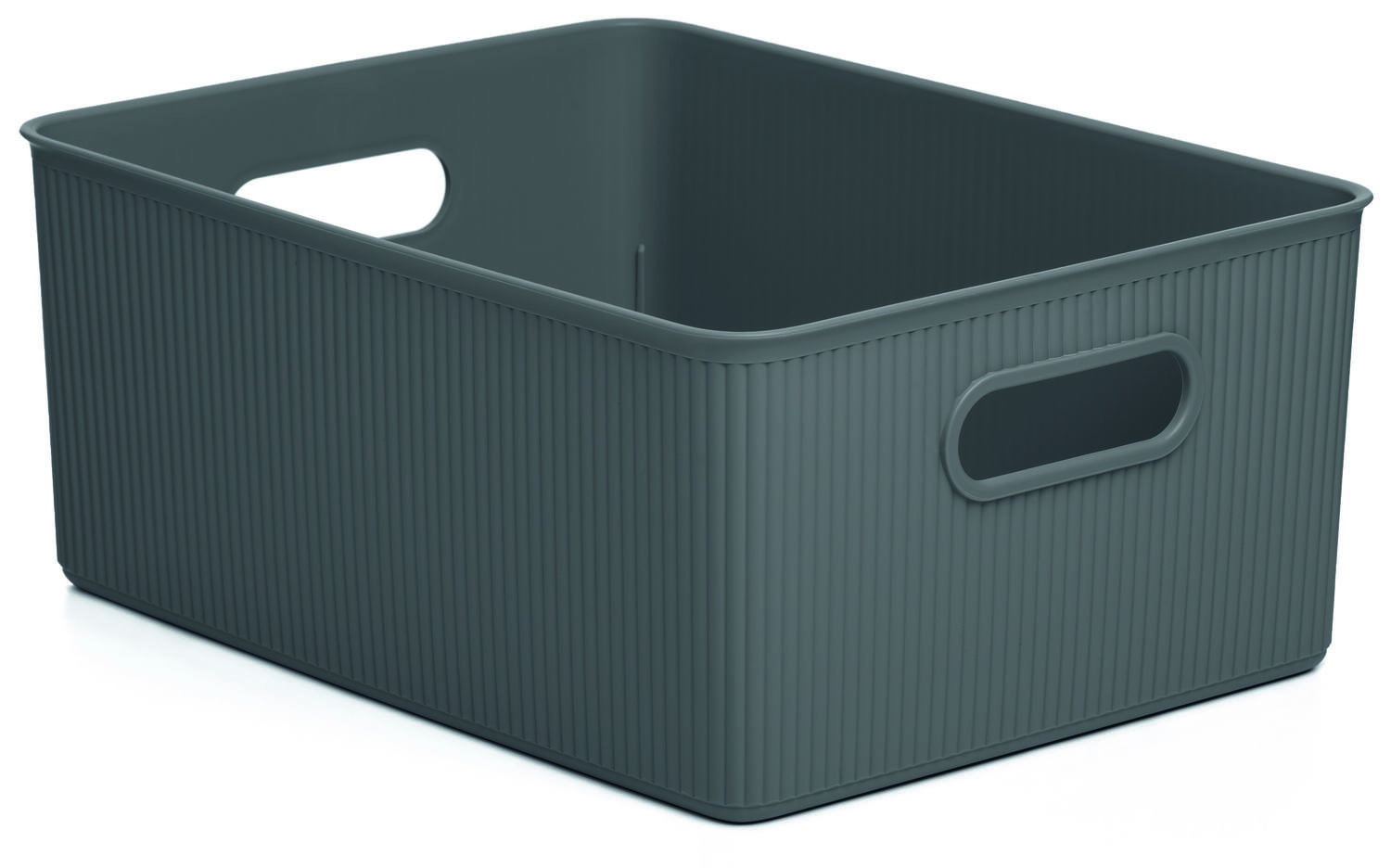 Panier Rangement Baobab 15L Gris Anthracite