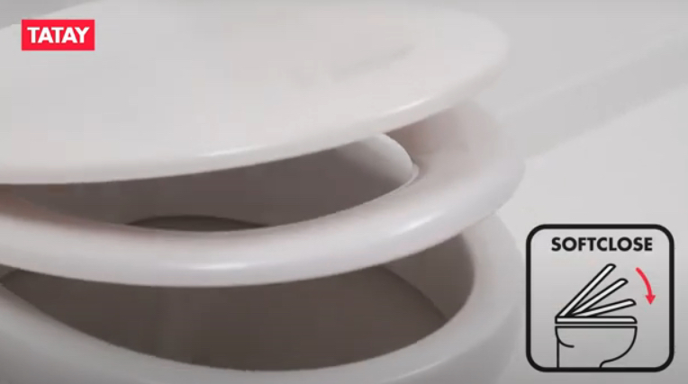 Abattant wc comfort blanc