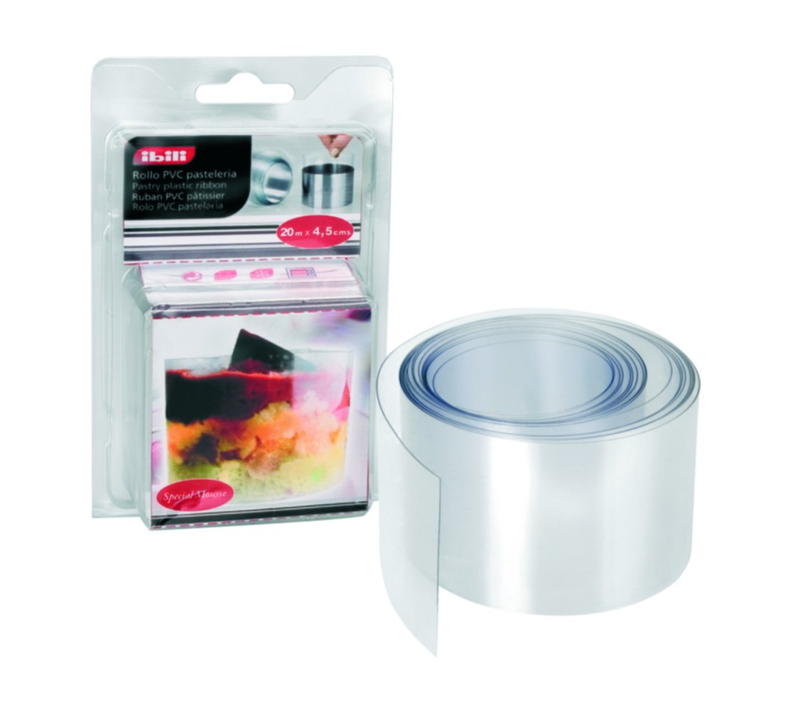Ruban pvc patissier 20m x 4.5cm