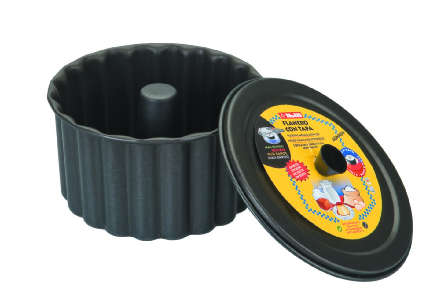 Moule pudding couv. moka 20cm