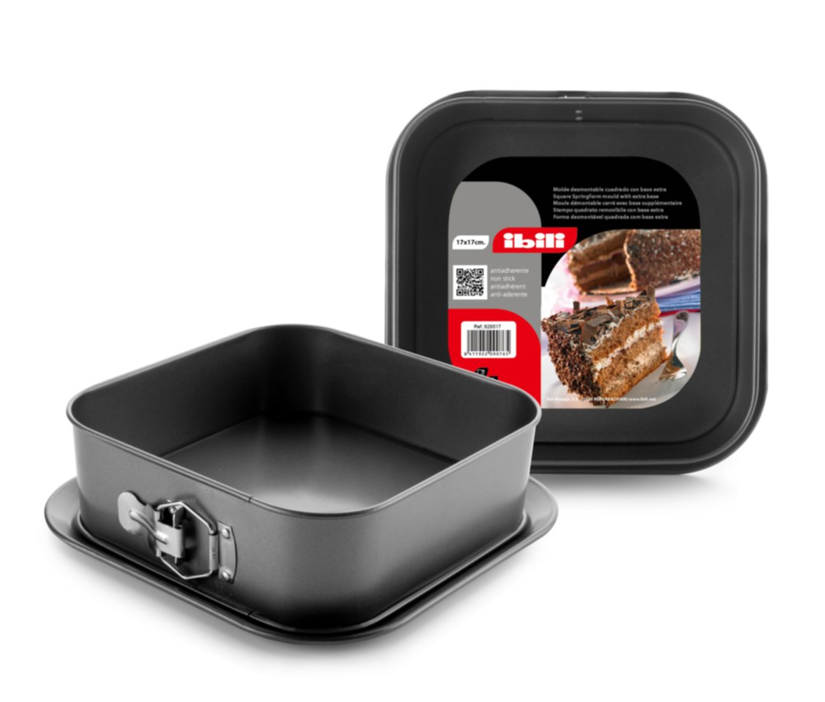 Moule demontable avec base moka 24 x 24