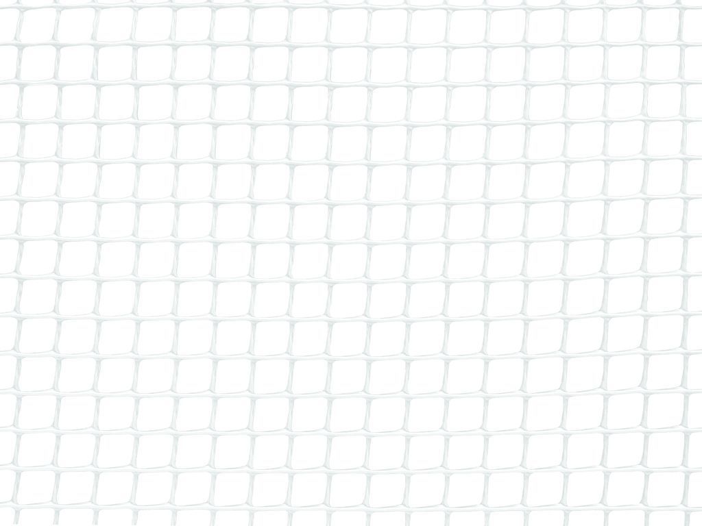 Grilllage plastique maille 10 blc 1x25m