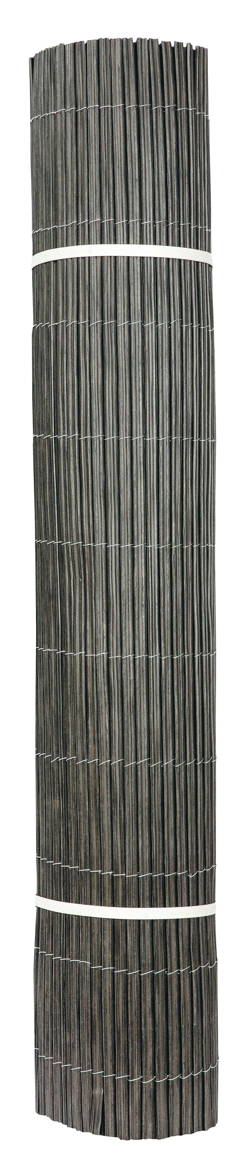 Canisse osier synthétique Marron 1x3m