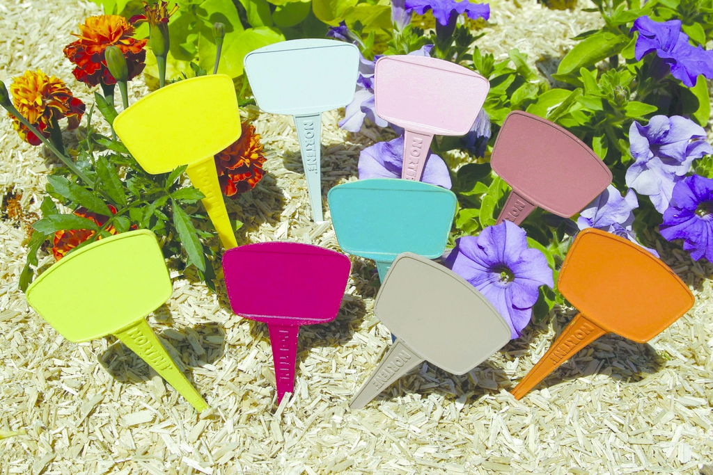 16 étiquettes mix couleurs vives 15cm