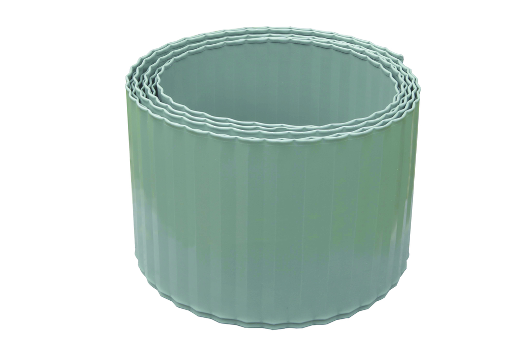 Bordure acier vert 0,14x6m