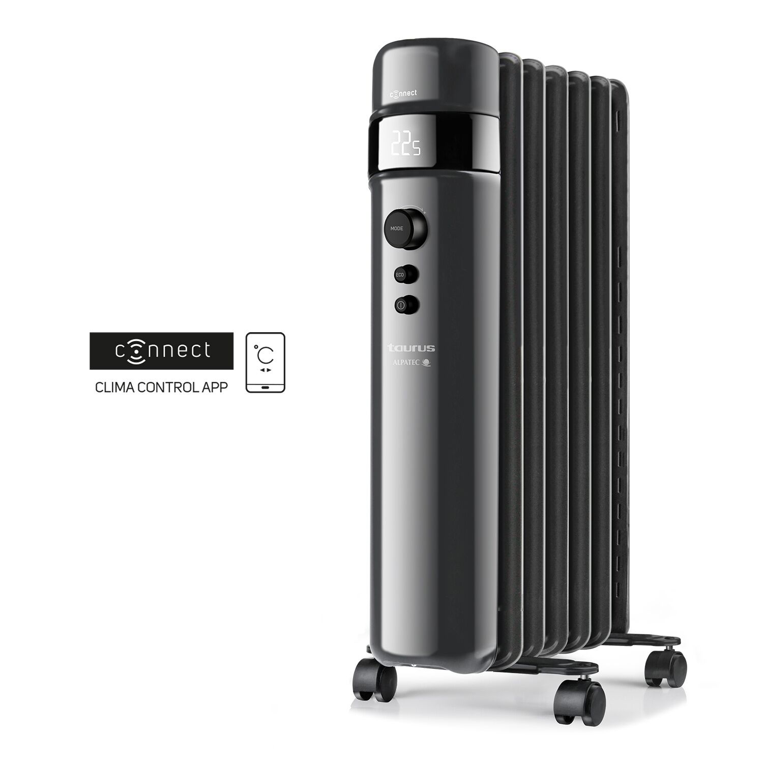 RADIATEUR À BAIN D'HUILE AGADIR CONNECTÉ 1500 W 