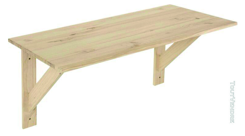Table murale 100 x 50 cm