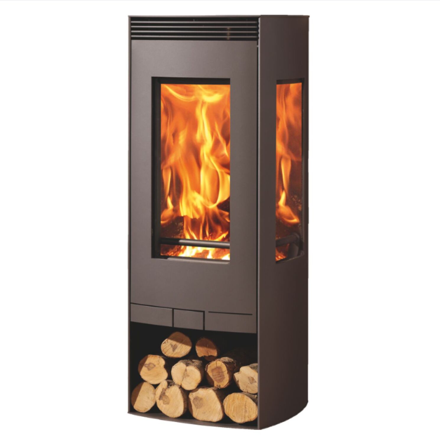 Poêle à bois Alba 9,5kW Bûches 50cm - PANADERO