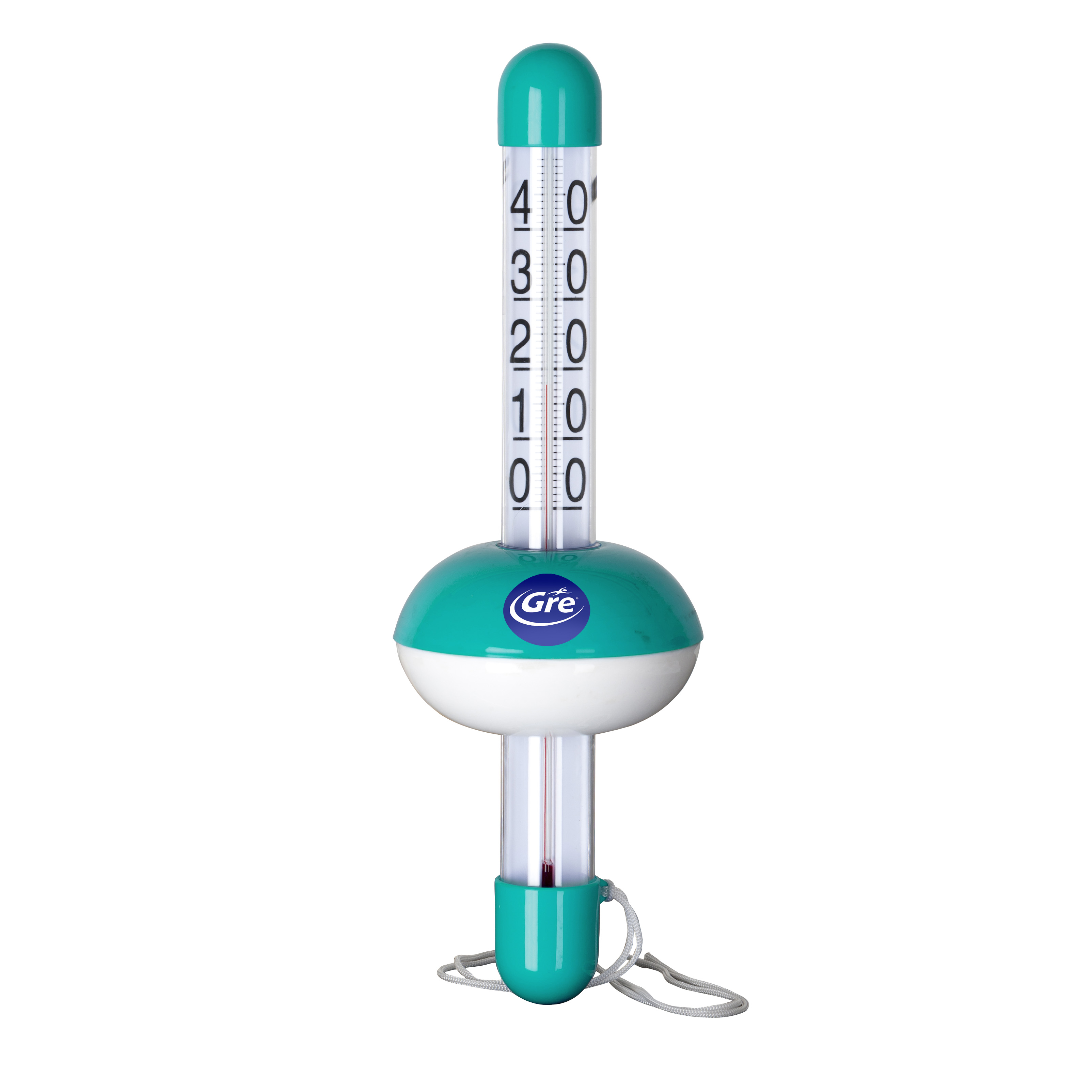 Thermomètre de piscine double lecture Bouée 20x5x50cm - GRE