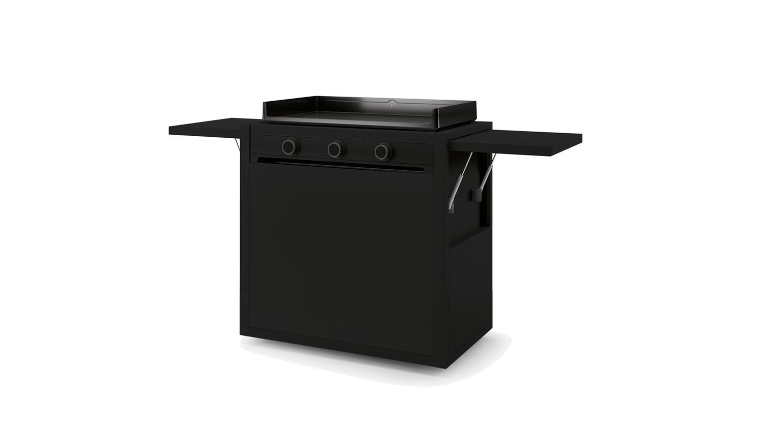 Chariot fermé Modern 75 ACIER NOIR