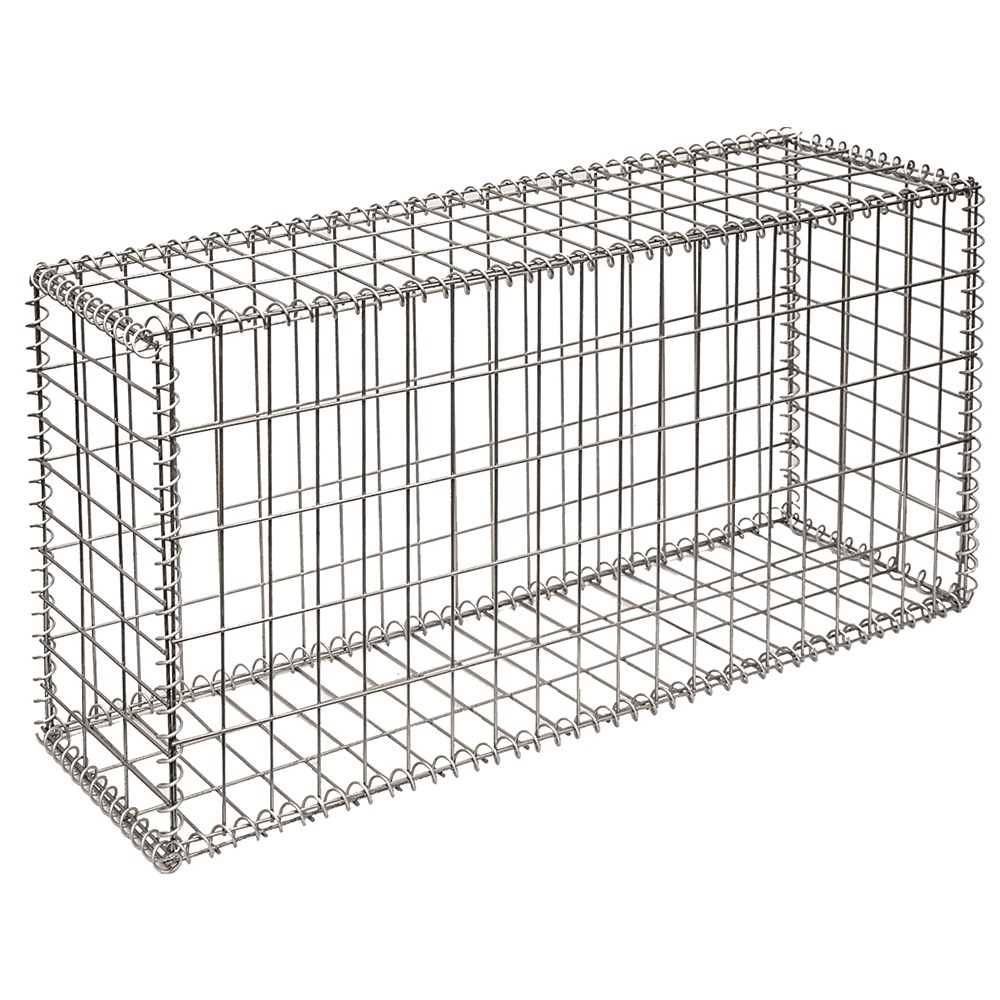 Gabion Décoratif Ø4 Mm /50X50 Mm  100X050X050 Cm (1 Unité) OPTIM BÉTON