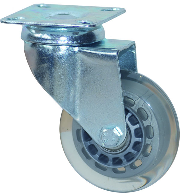 roulette pivotante à platine  ø 80 - CAUJOLLE