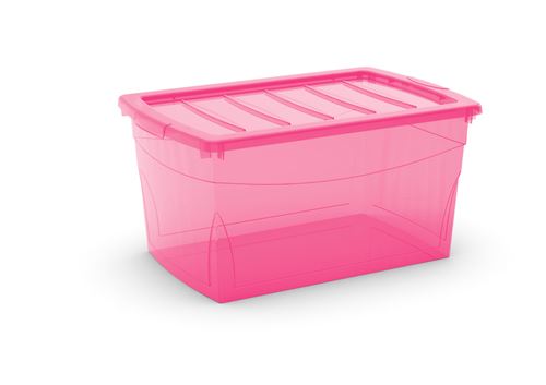 Bac de rangement Omnibox - 50L - Rose 
