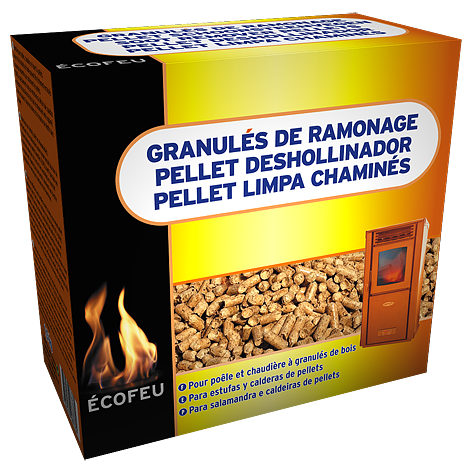 Granulés de ramonage spécial pellets - PYROFEU