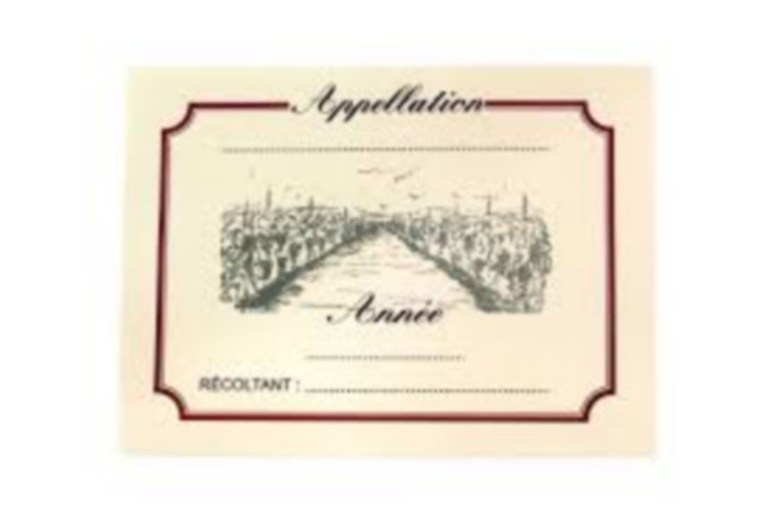 20 Étiquettes Adhésives - DUHALLE