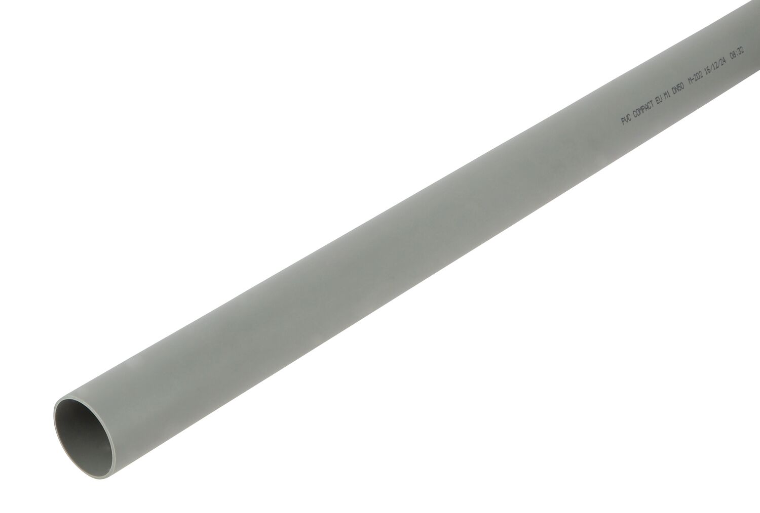 Tube d'évacuation ø50mm mâle-mâle L.4m
