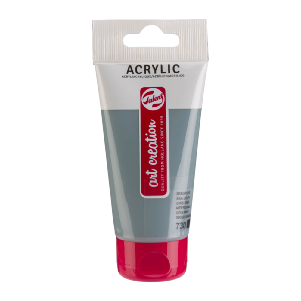 Peinture acrylique Gris Mer 730 75ml - TALENS ART CREATION