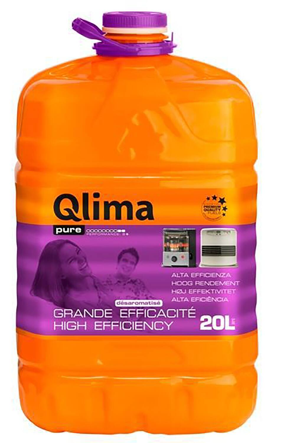 Combustible pour poêle à pétrole Pure 20L - QLIMA